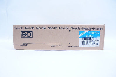 BD 305127 PrecisionGlide Ndle 25G x 1 1/2 - Case of 1000